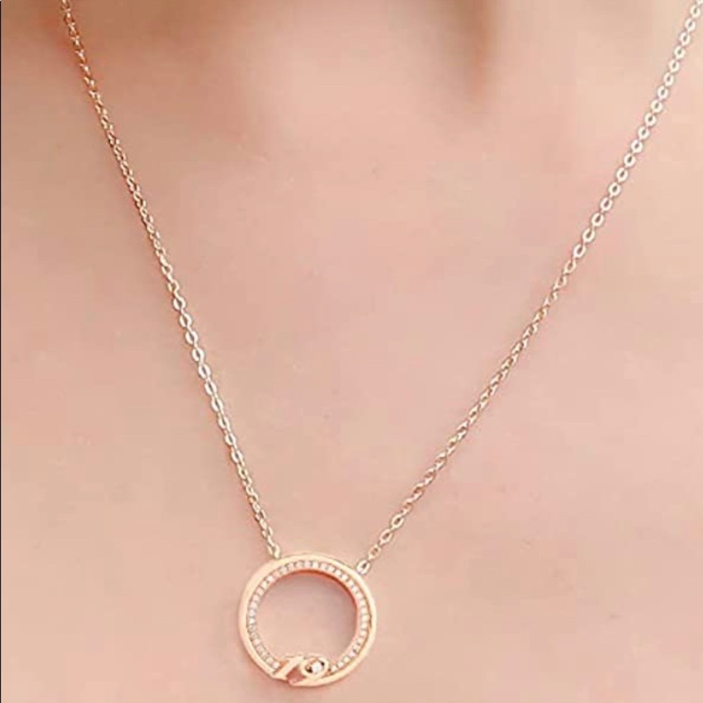 CDE Necklaces 925 Sterling Silver Circle